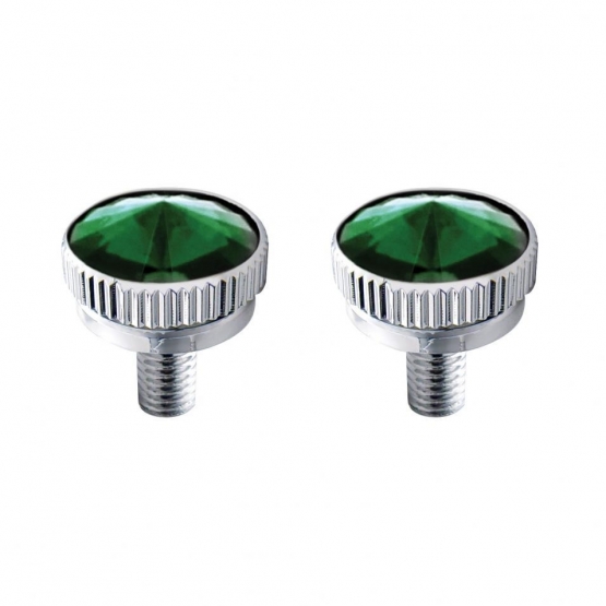 5mm CB Mounting Bolt With Green Crystal (2-Pack)