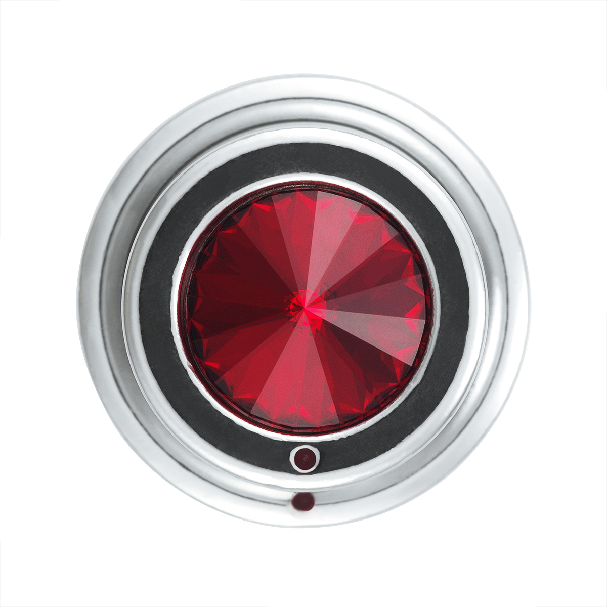 CB On/Off/Volume/Squelch Knob - Red Crystal - Thumbnail 3