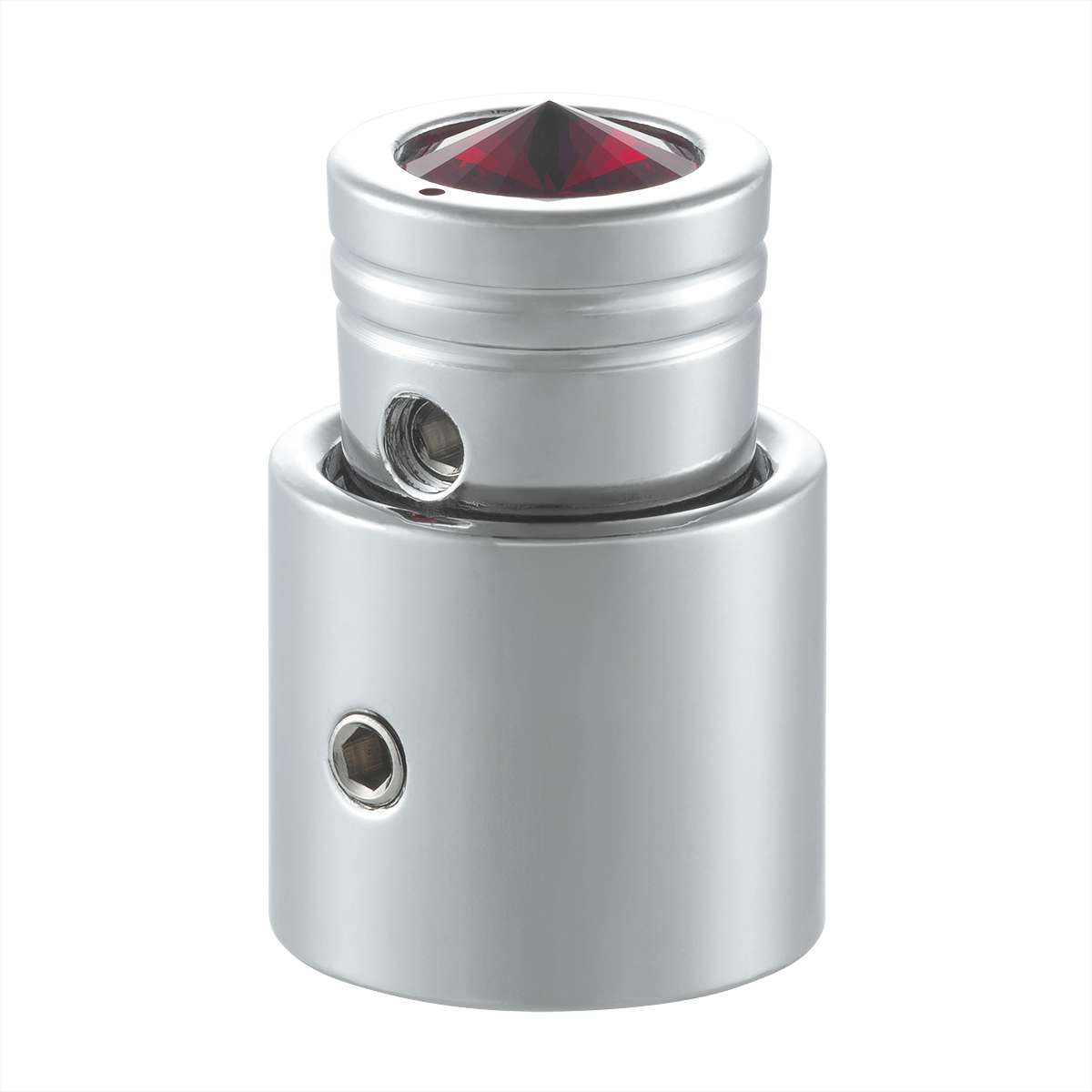 CB On/Off/Volume/Squelch Knob - Red Crystal - Thumbnail 5