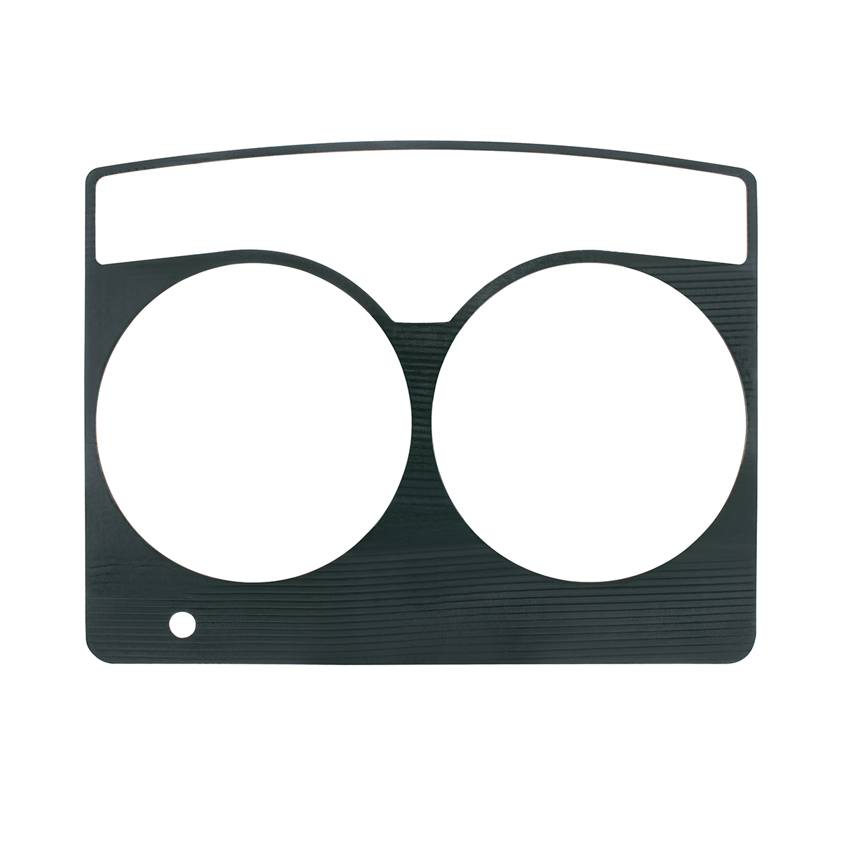 Stainless Speed/Tachometer Dash Panel Trim For 2006+ Kenworth W900, T800, & C500 - Thumbnail 4