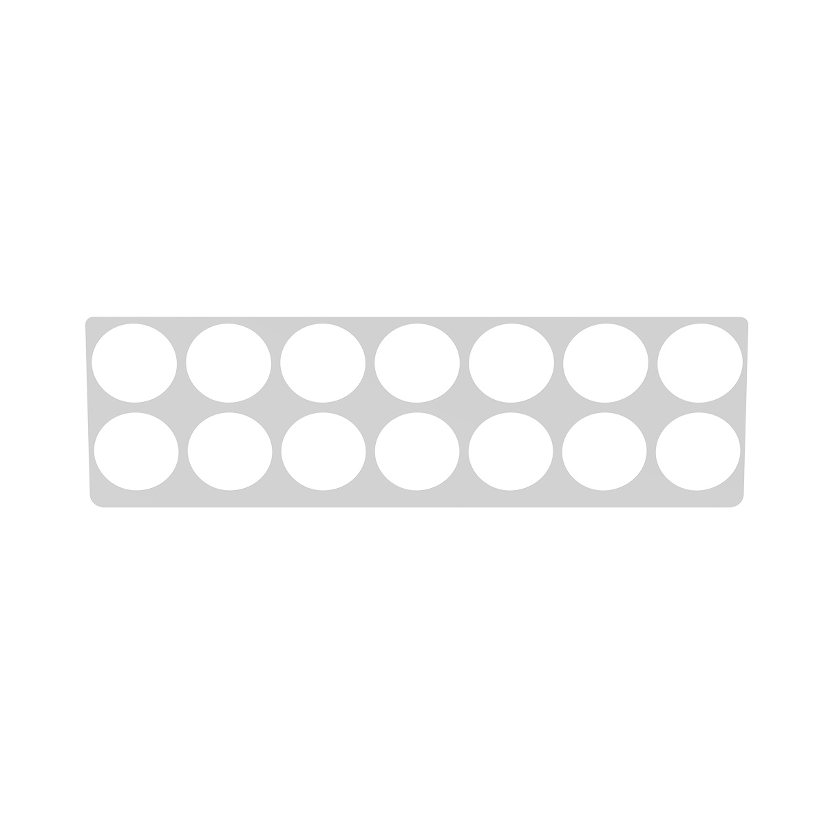 2006+ Kenworth Stainless Right Gauge Dash Panel Trim - 14 Holes - Thumbnail 2