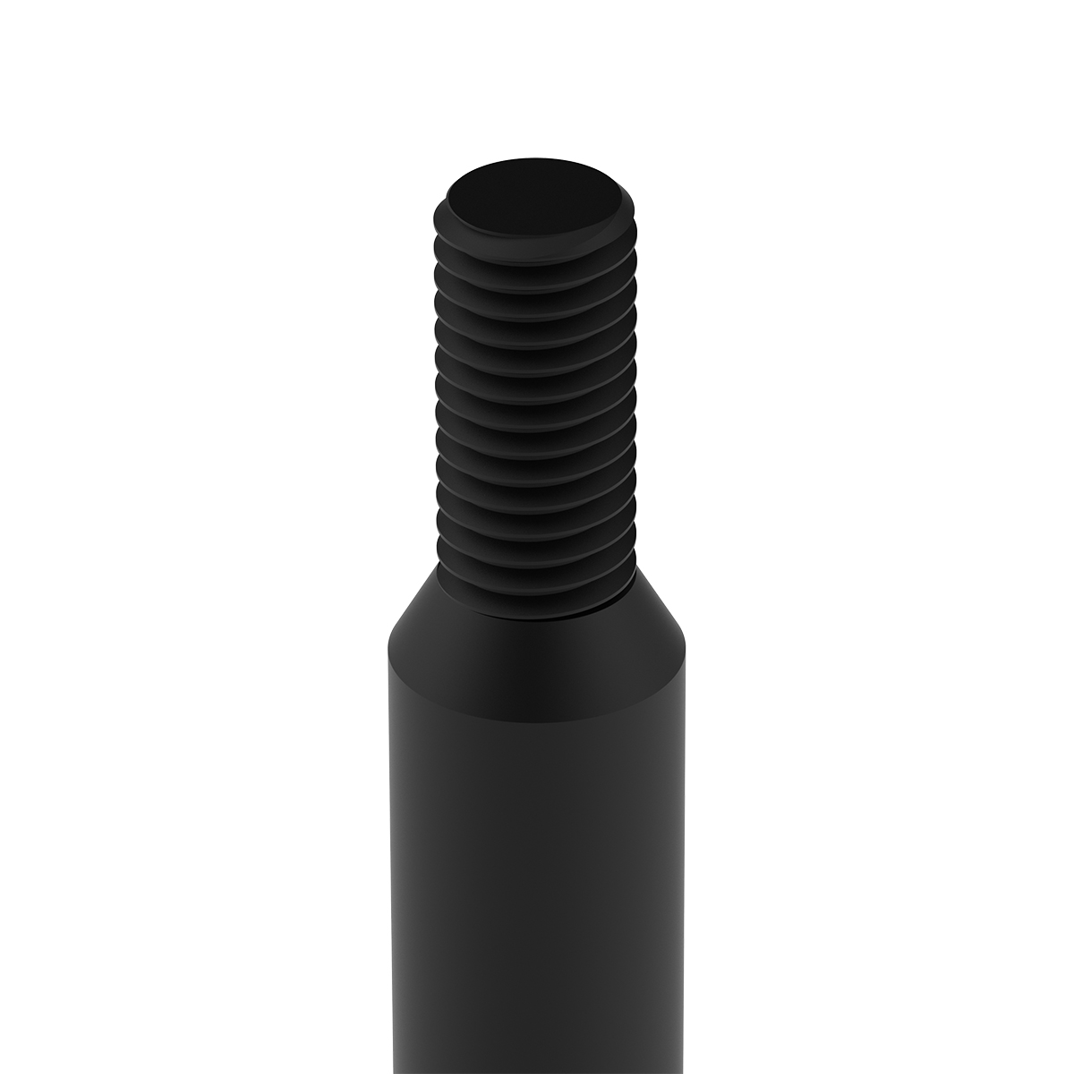 9" Shifter Shaft Extension - Matte Black - Thumbnail 3