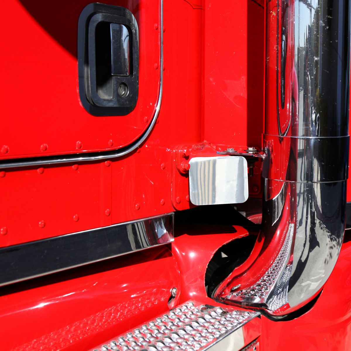 Stainless Steel 4"x 5" Permit Sticker Plate With Adhesive - Thumbnail 3