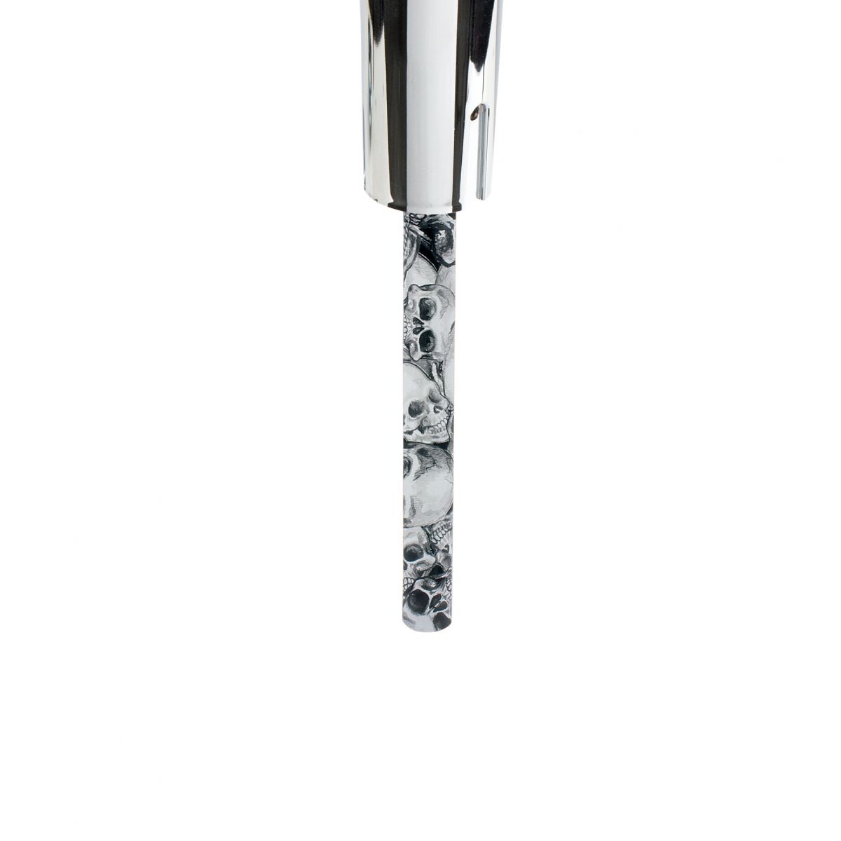9" Skull Pattern Shifter Shaft Extension - Thumbnail 2