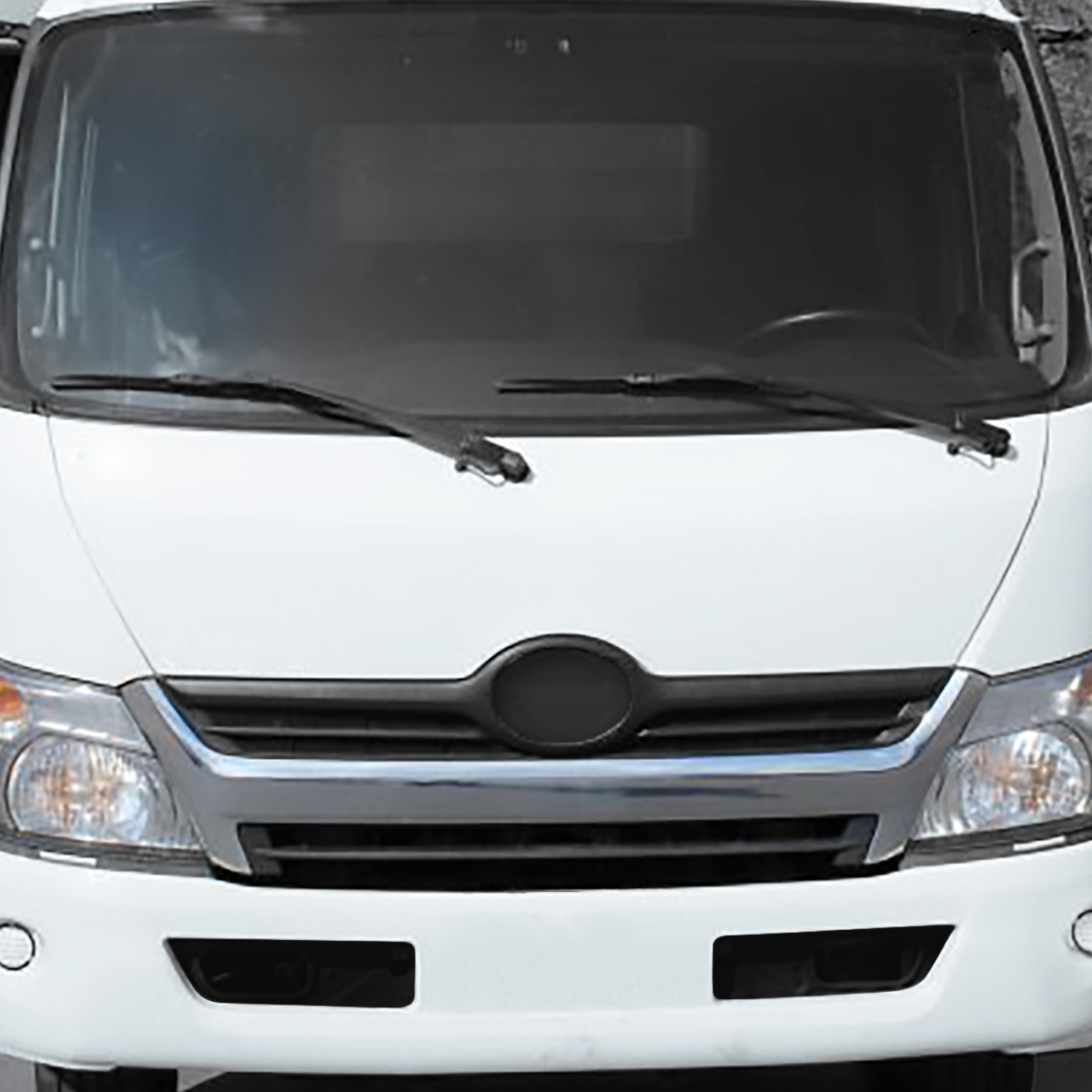 Black Front Panel For 2016-2020 Hino 155/195 - Thumbnail 7