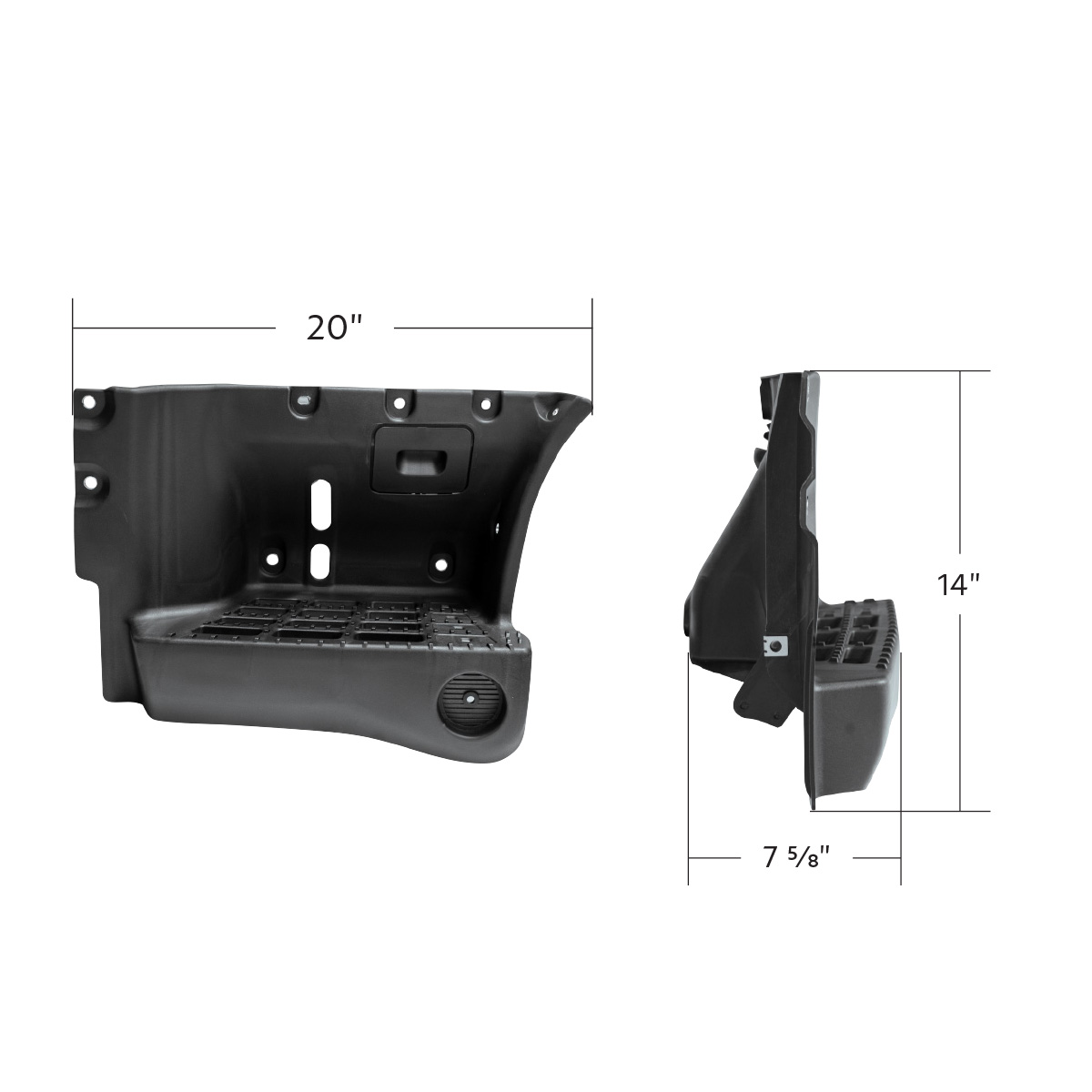 Step Panel For 2016-2020 Hino 155/195-Driver - Thumbnail 7