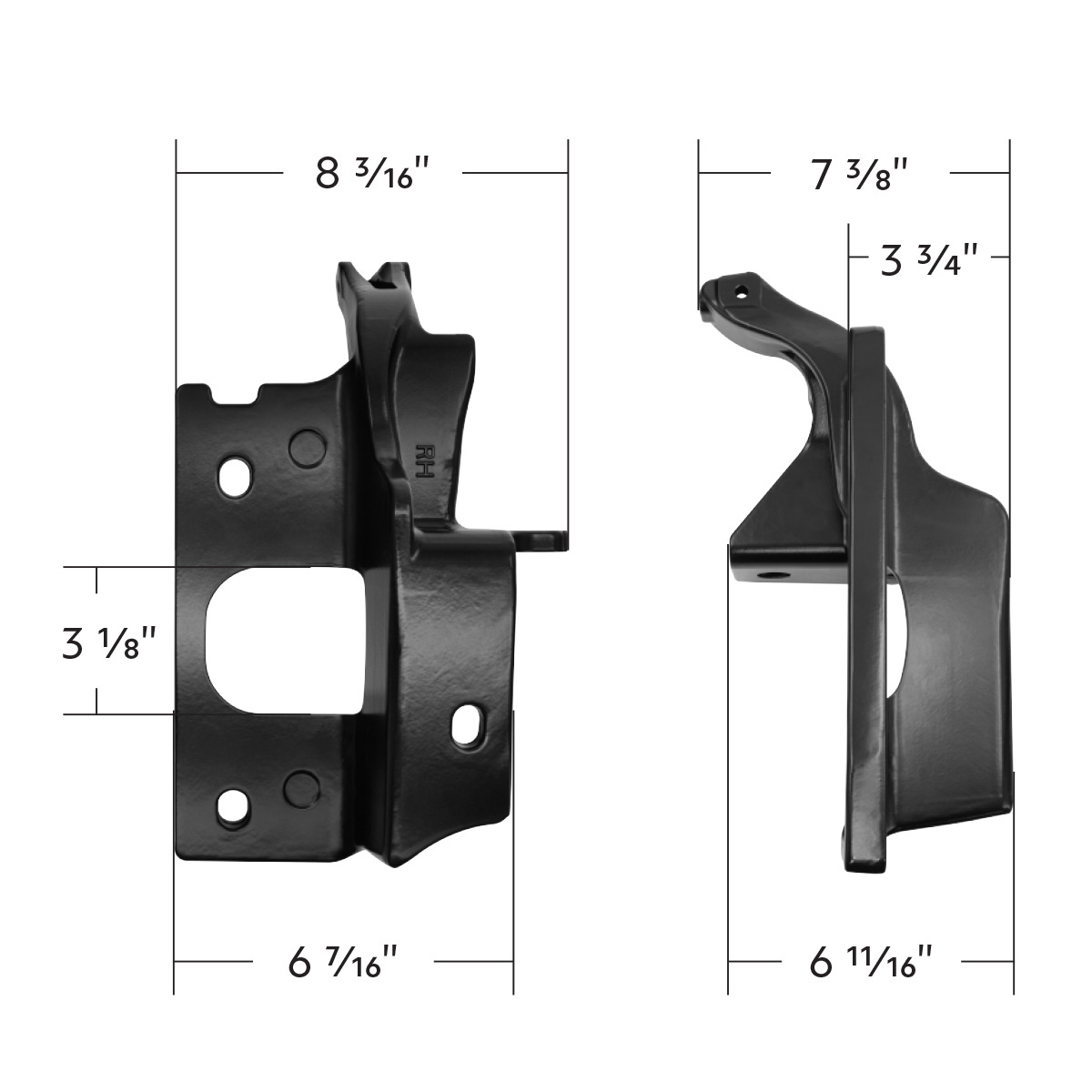 Bumper Bracket For 2013-2021 Kenworth T680-Passenger - Thumbnail 9