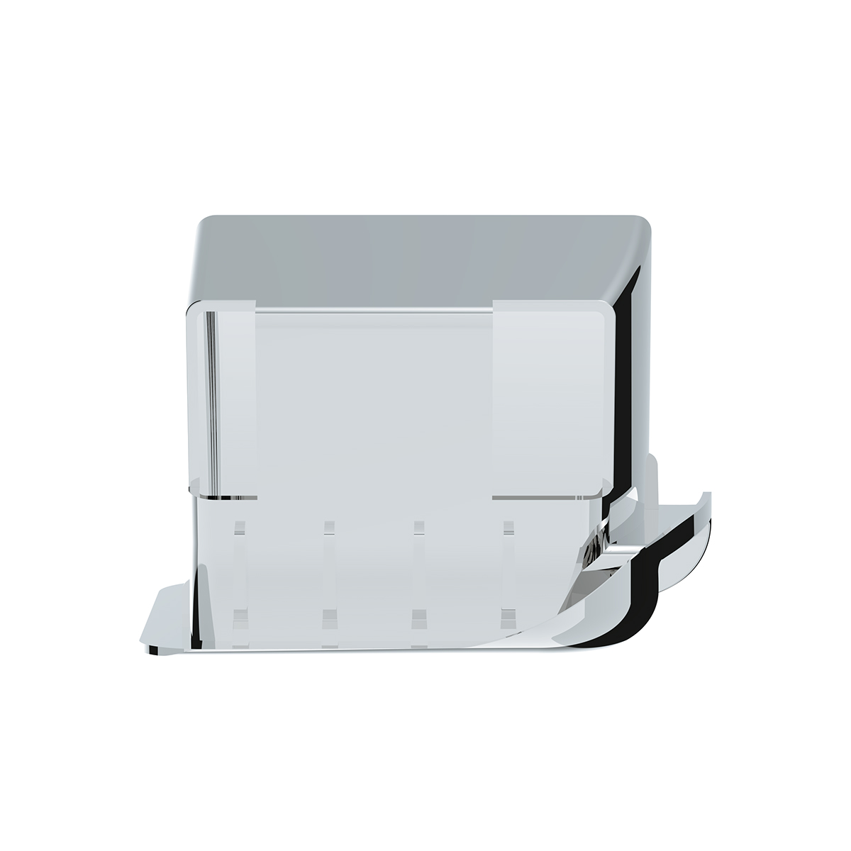 Chrome Plastic Ashtray Trim For 2006 And Newer Peterbilt - Thumbnail 4