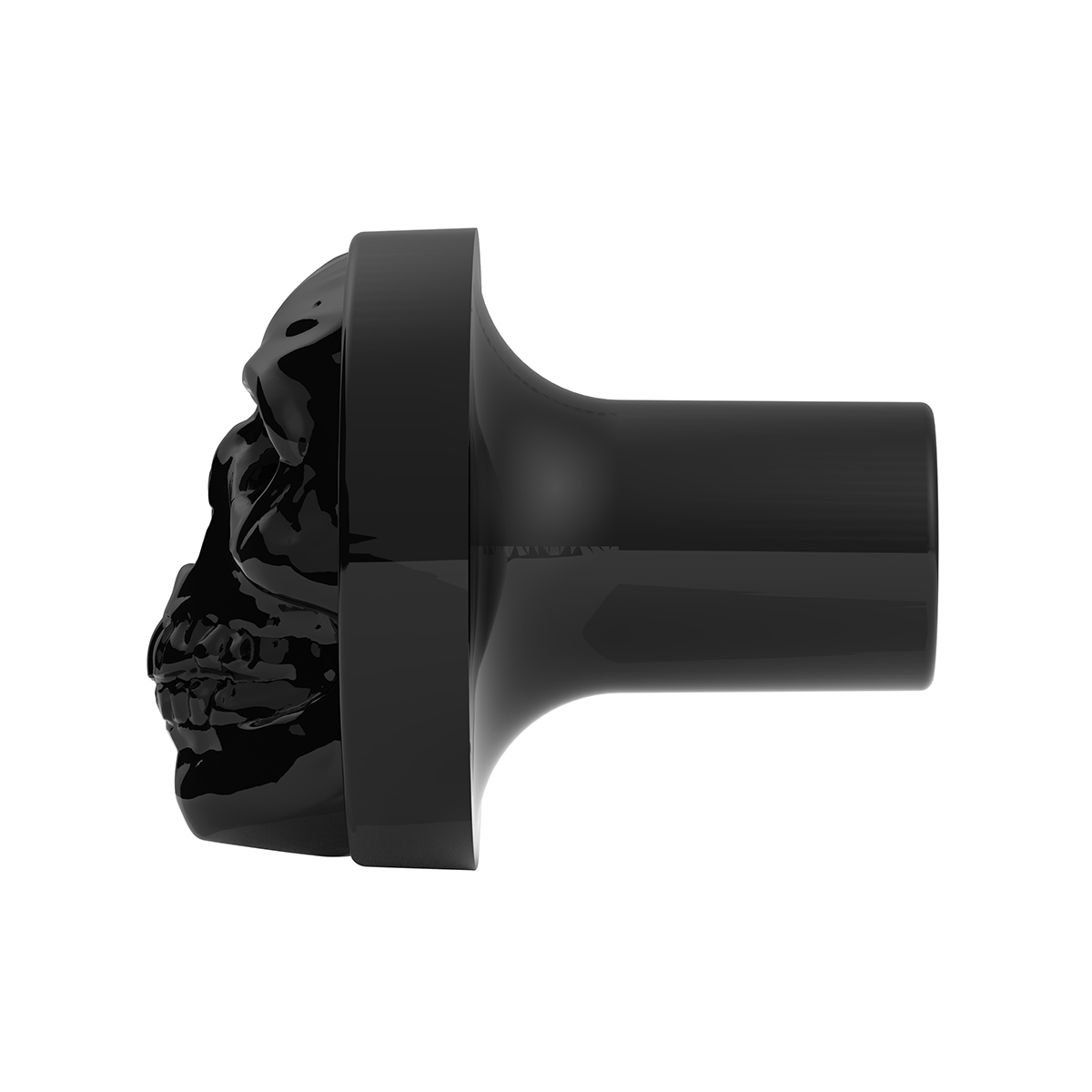 Skull Air Valve Knob - Black - Thumbnail 3