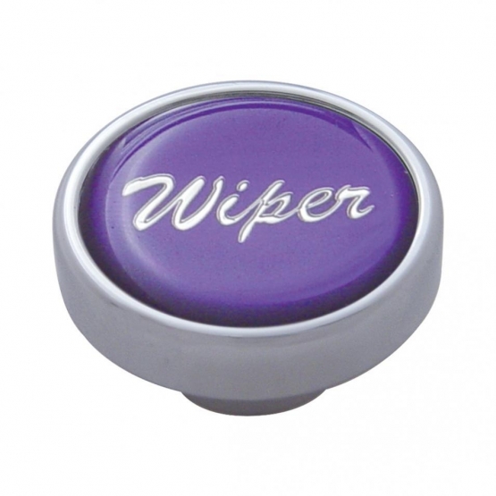 "Wiper" Dash Knob - Purple Glossy Sticker