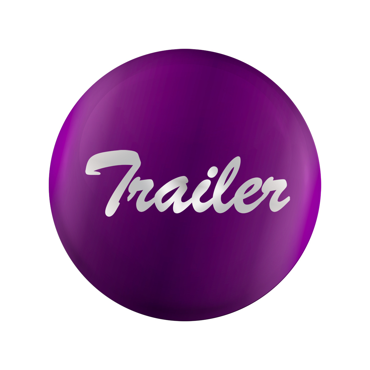 "Trailer" Glossy Air Valve Knob Candy Color Sticker - Candy Purple - Thumbnail 4
