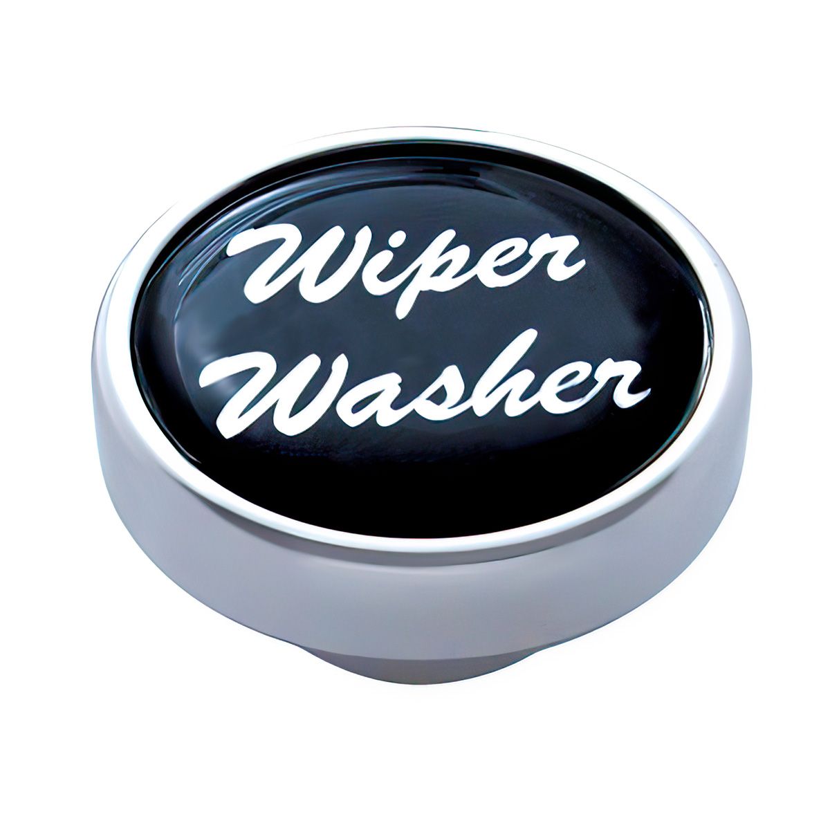"Wiper/Washer" Dash Knob - Black Glossy Sticker