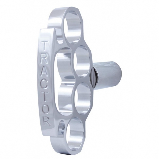 Metal Knuckle Style Air Valve Knob - "Tractor"