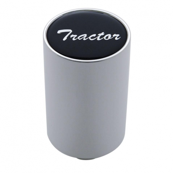 "Tractor" 3" Air Valve Knob - Black Glossy Sticker