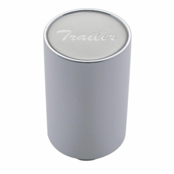 "Trailer" 3" Air Valve Knob - Silver Glossy Sticker