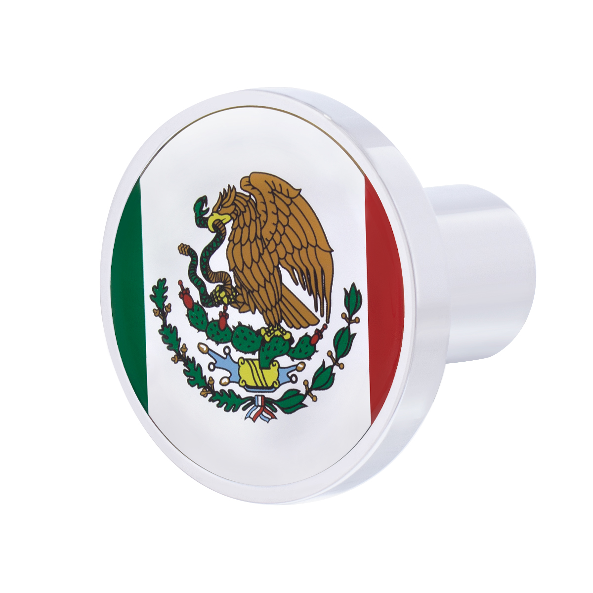 Air Valve Knob - Mexico Flag - Thumbnail 3