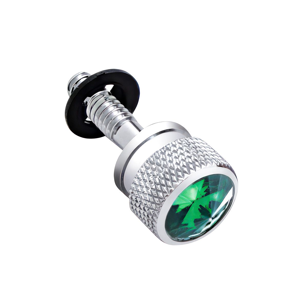 Dash Screw With Green Crystal For Peterbilt (2001-2005)(6-Pack)