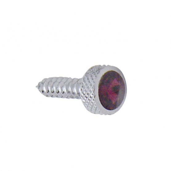 Upper Dash Screw For Kenworth - Purple Crystal (6-Pack)