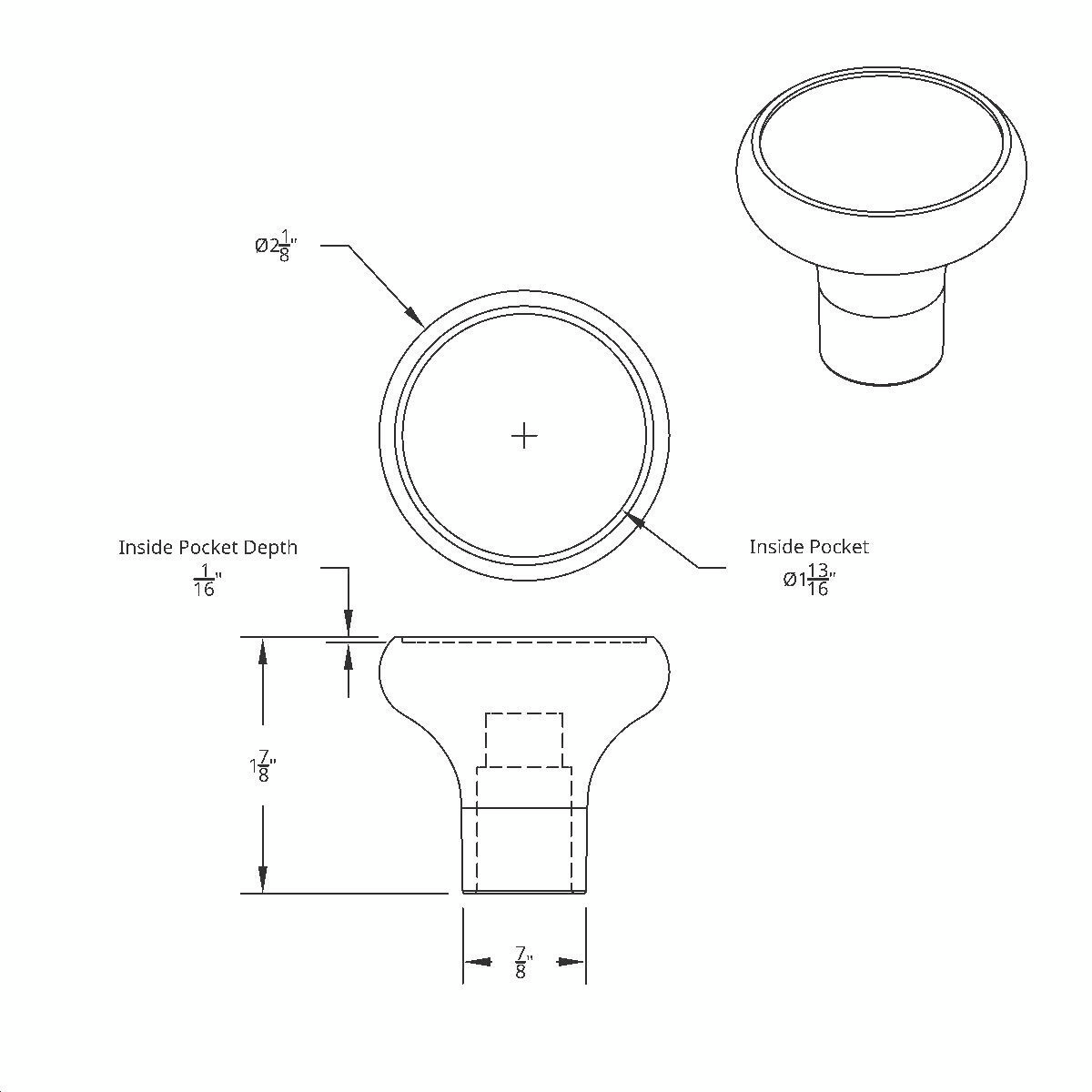 Deluxe Aluminum Screw-On Air Valve Knob With Multi-Color Glossy Trailer Sticker - Candy Red - Thumbnail 3