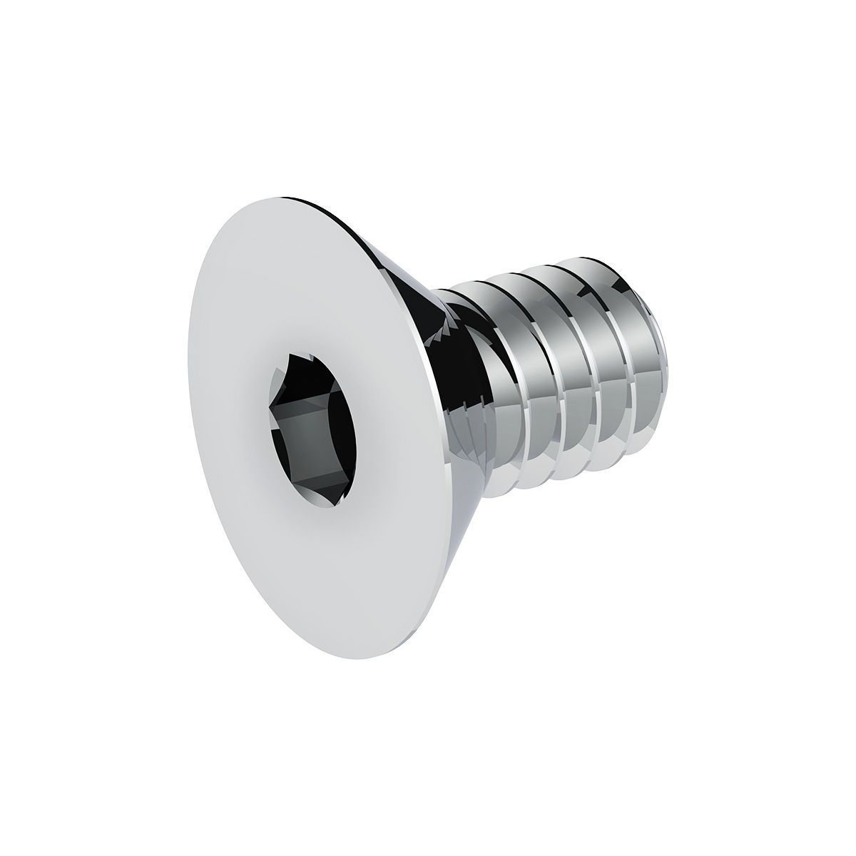 Chrome Window Crank Screw