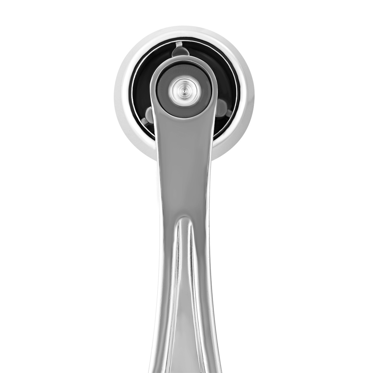 Chrome Die-Cast Window Crank With 16-Spline 7/16” OD Adapter - Green Crystal - Thumbnail 5