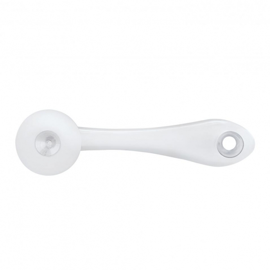 Chrome Die-Cast Window Crank With 3/8” Square Adapter - Indented - Thumbnail 2