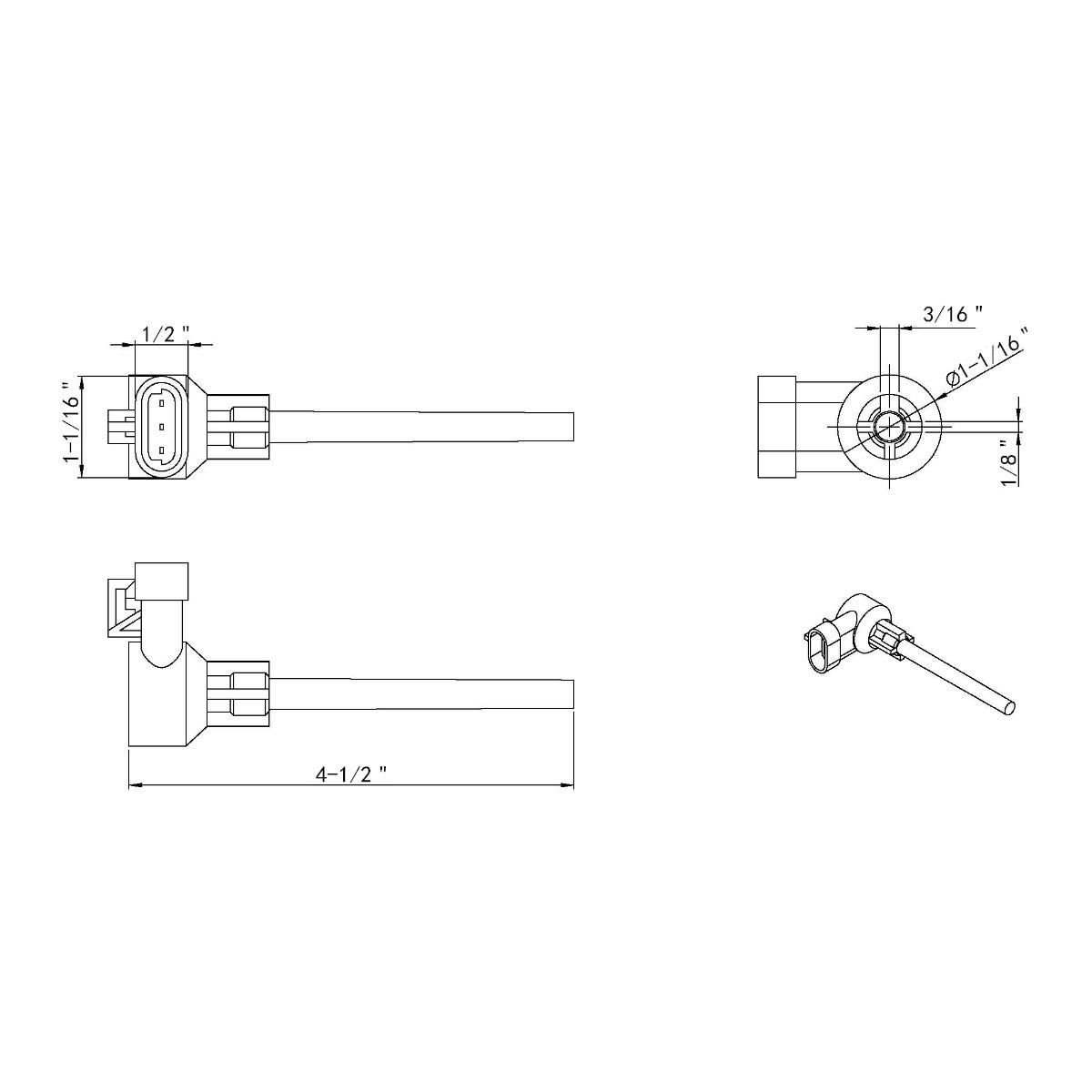 Coolant Level Sensor for 2015-2021 Kenworth W900 - Thumbnail 8