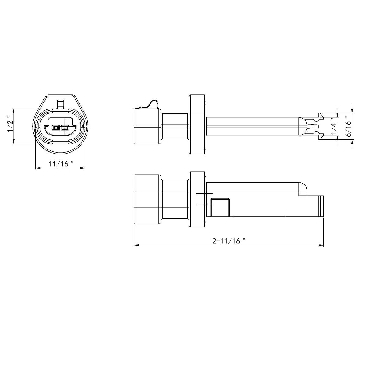 Coolant Level Sensor For 2008-2017 International Durastar - Thumbnail 8
