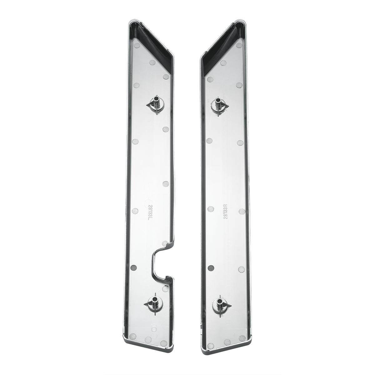 Side Window Post Covers For Freightliner FL Classic (1990-2010) & FLD (1989-2009) (Pair) - Thumbnail 3