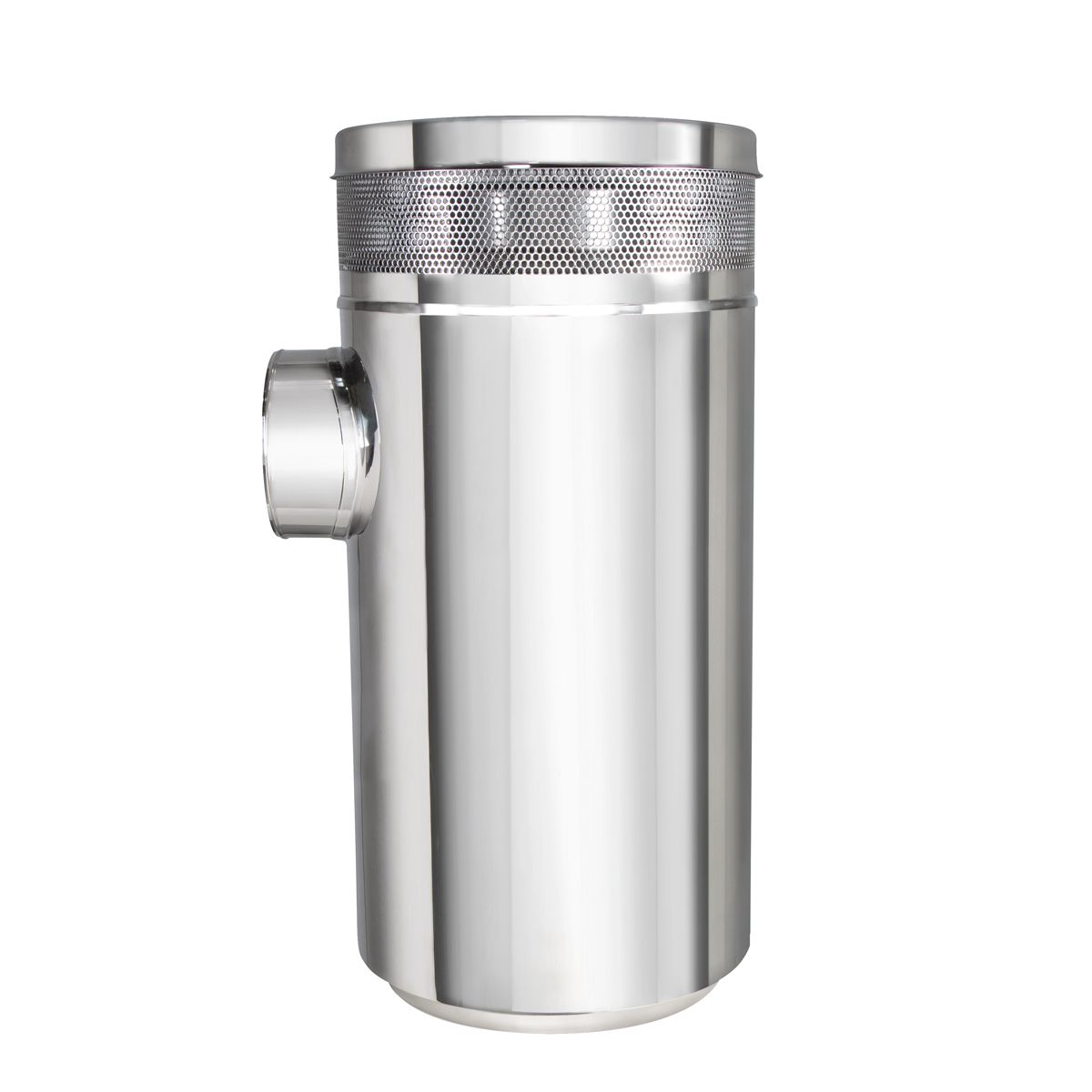 15" Chopped Stainless Air Cleaner Housing for Peterbilt