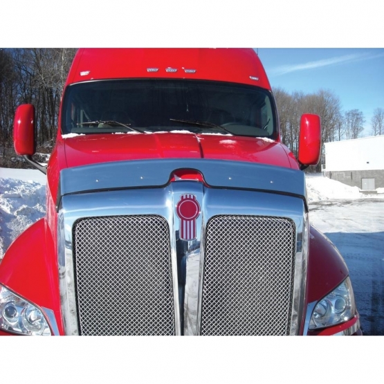 430 Stainless Steel Bug Shield For 2011+ Kenworth T700 - Thumbnail 2