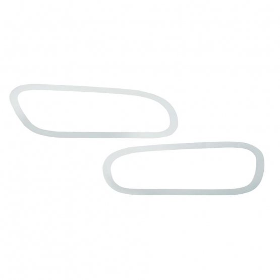 Stainless Peterbilt 567/579 Door Handle Trim