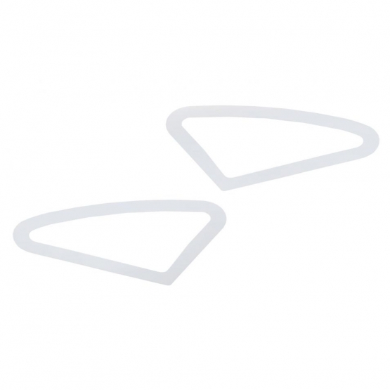 Stainless 2007-2017 Kenworth T660 Fender Light Trim