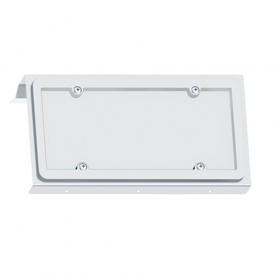 Stainless 1 License Plate Holder For 2003+ Volvo VN