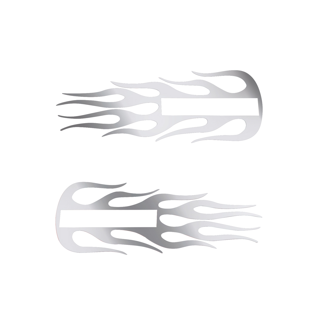 Stainless Hood Emblem Accent Flame For All Kenworth Models - Thumbnail 4