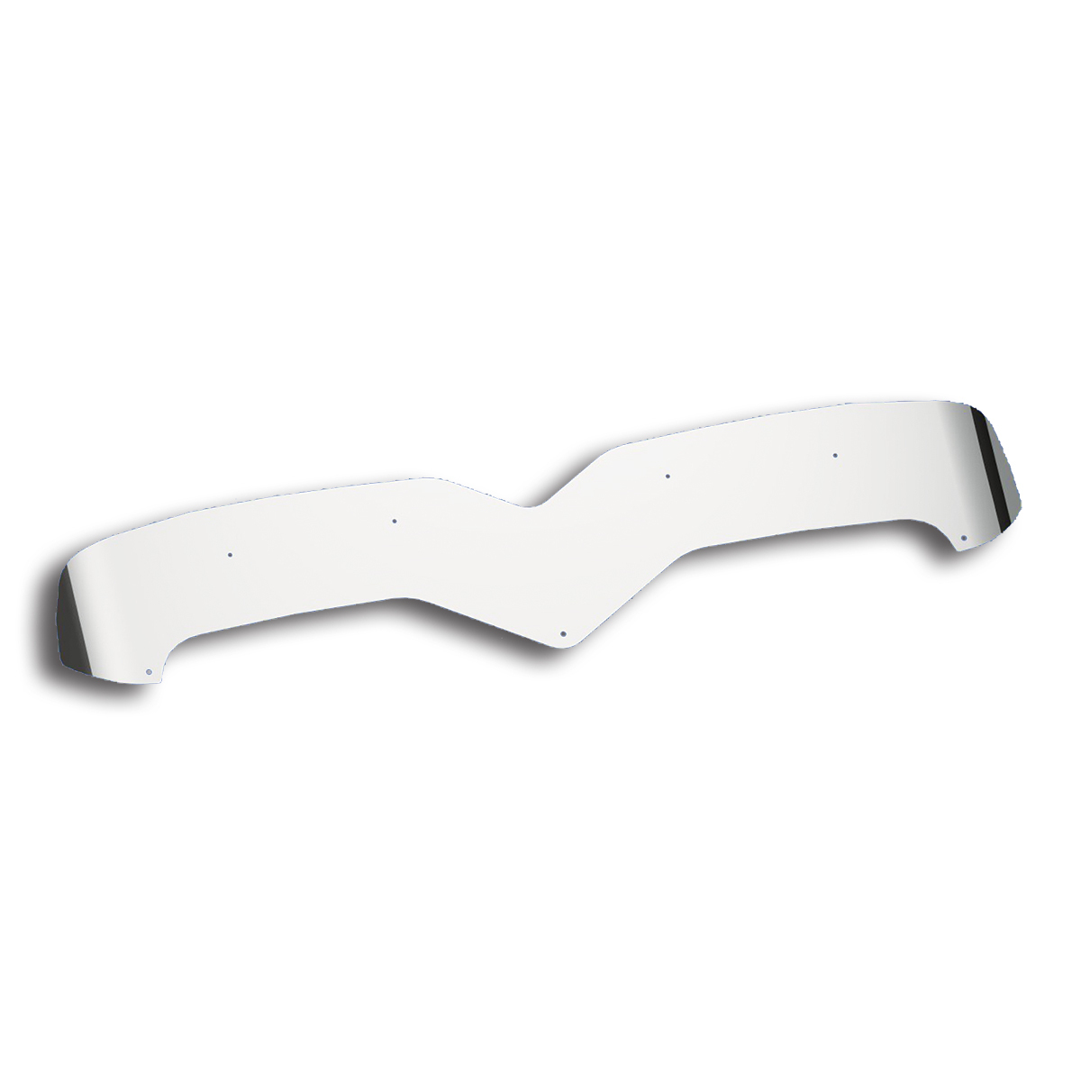 430 Stainless Steel Bug Shield For 2007+ Mack CX Truck - Thumbnail 3