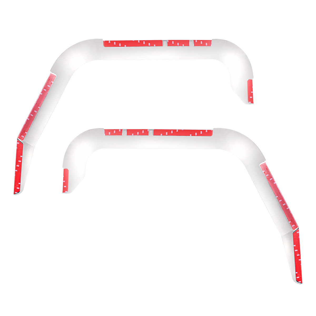 Stainless Door Window Vent Visor For 2018-2025 Freightliner Cascadia (Pair) - Thumbnail 2