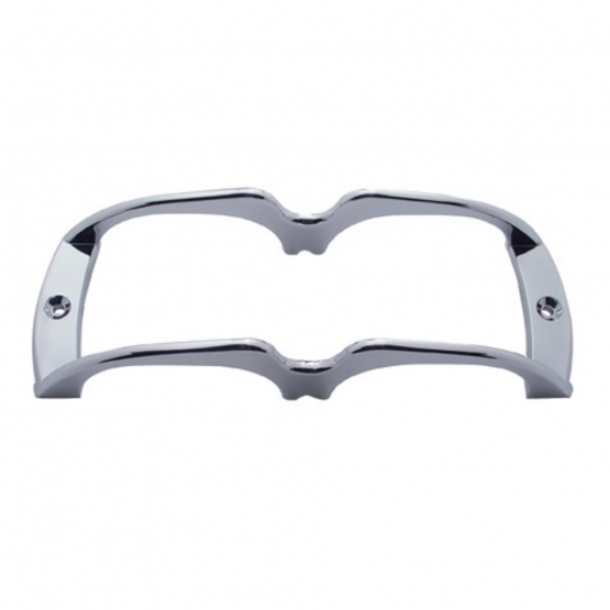 Chrome Plastic Turtle Back Lens Guard