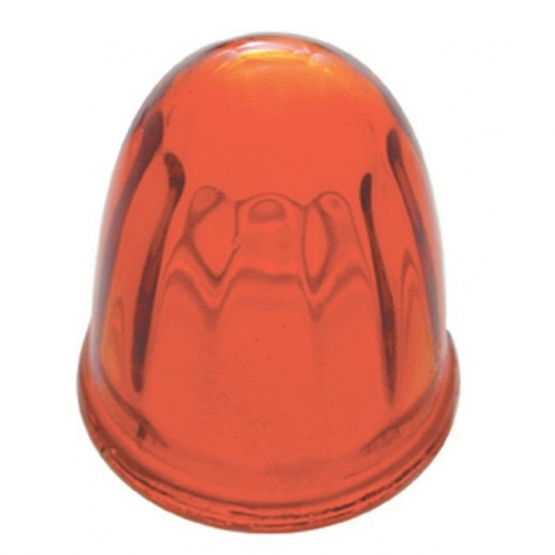 Small Glass Marker Light Lens - Amber