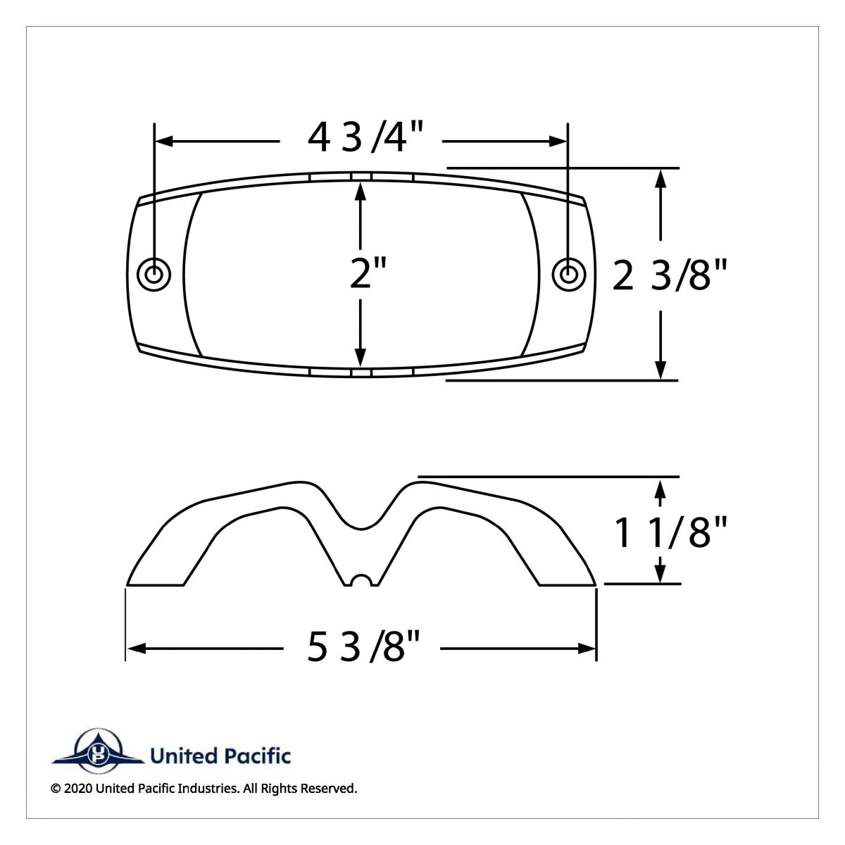 Chrome Plastic Tiger Eye Lens Guard (Bulk) - Thumbnail 3
