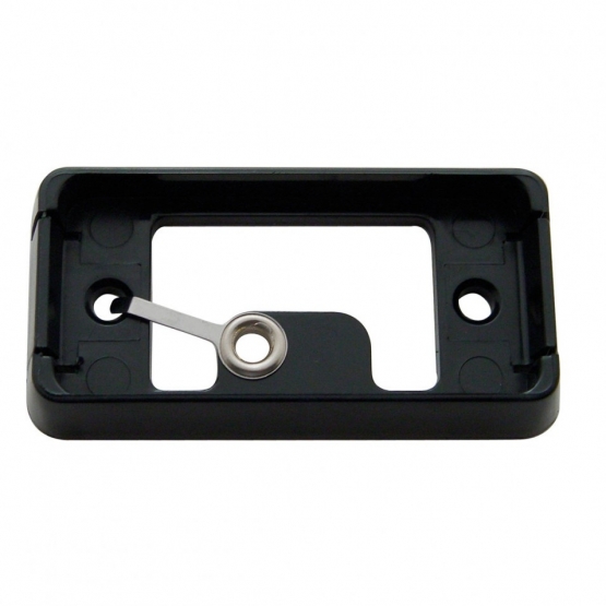 Rectangular Light Kit (Clearance/Marker) With Black Bracket - Red Lens (Bulk) - Thumbnail 3