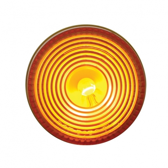 2" Round Light (Clearance/Marker) - Amber Lens