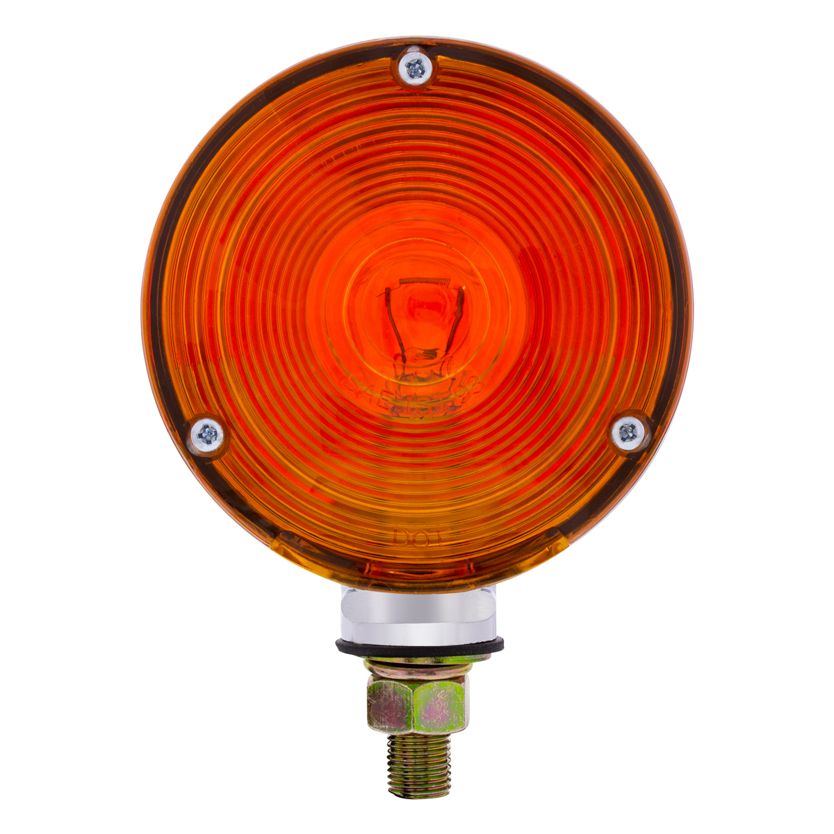 Double Face Turn Signal Light With 1157 Bulb - Amber & Red Lens - Thumbnail 6