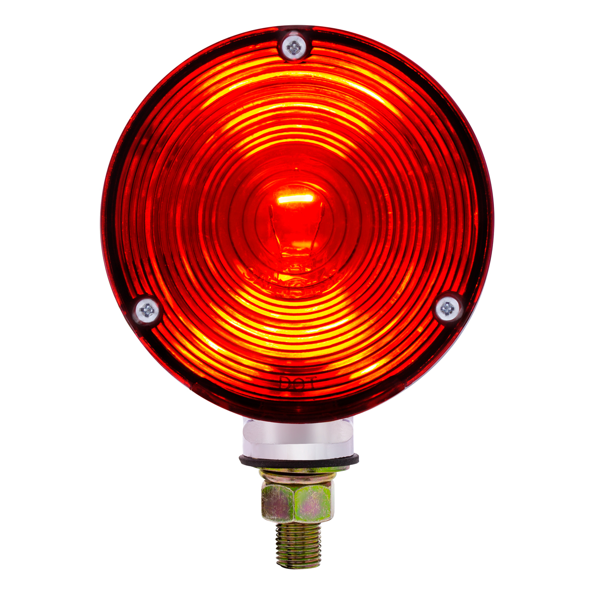 Double Face Turn Signal Light With 1157 Bulb - Amber & Red Lens - Thumbnail 7