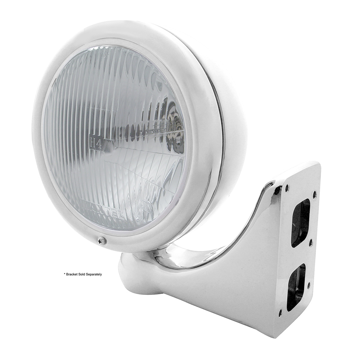 Chrome Classic Headlight H4 Bulb - Thumbnail 3