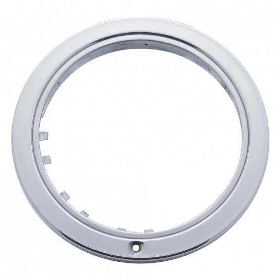 Stainless Steel "Bullet" Classic Headlight 6014 Bulb - Thumbnail 4