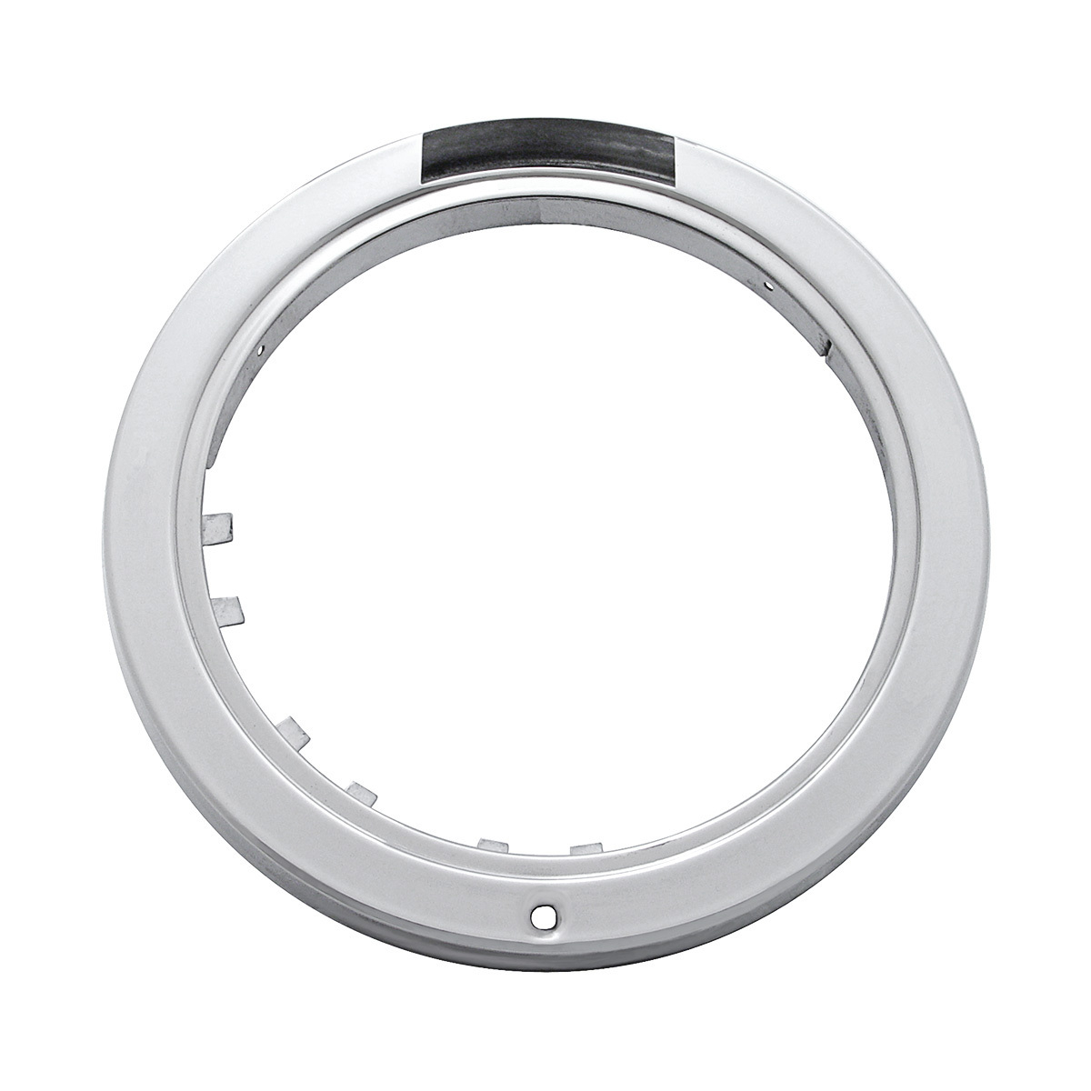Stainless Steel Bullet Style Headlight Bezel - Thumbnail 2