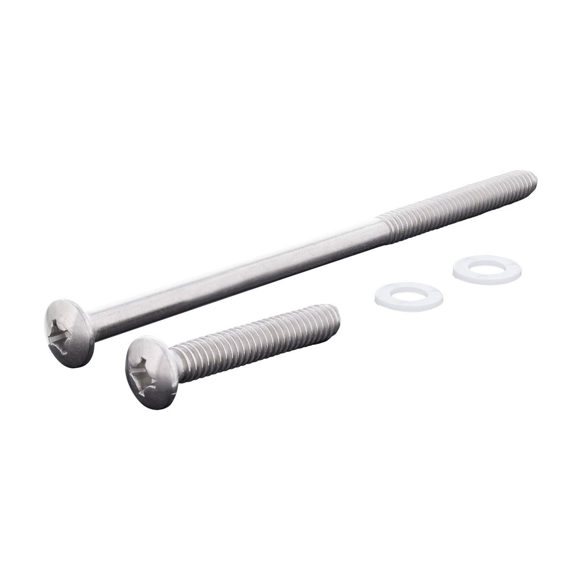 Stainless 1 Long & 1 Short Bus Light Mounting Screws