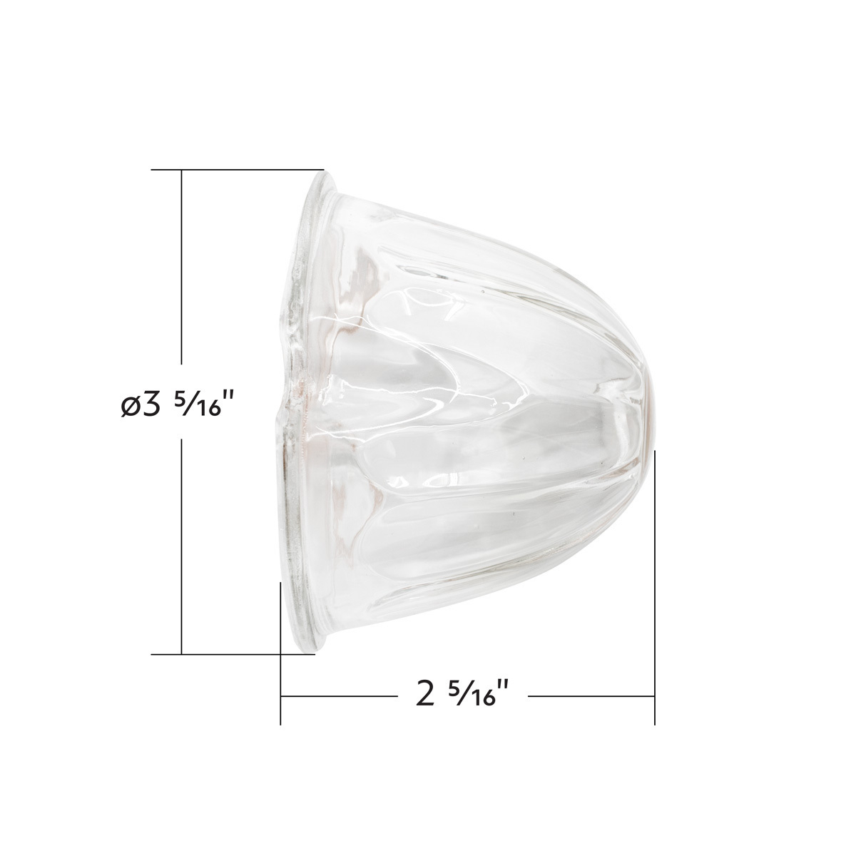 Watermelon Glass Marker Light Lens - Clear (5 Pcs) - Thumbnail 5