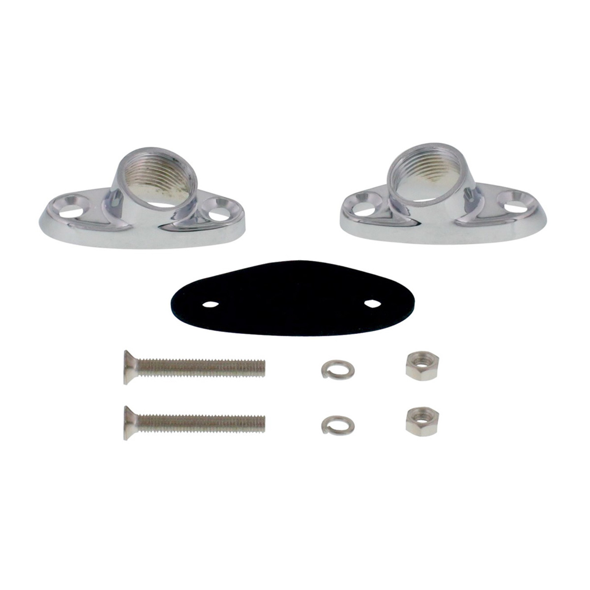 Chrome Teardrop Dummy Spot Light - Thumbnail 4